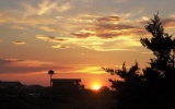 Sunset over the Osprey